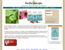 Tablet Screenshot of pacificbiologic.com